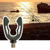 Nylon Fishings Rod Rest Head With Silicone Gasket Fishing Gripper Rest Head Rod Bracket Clip Fishing Accessories