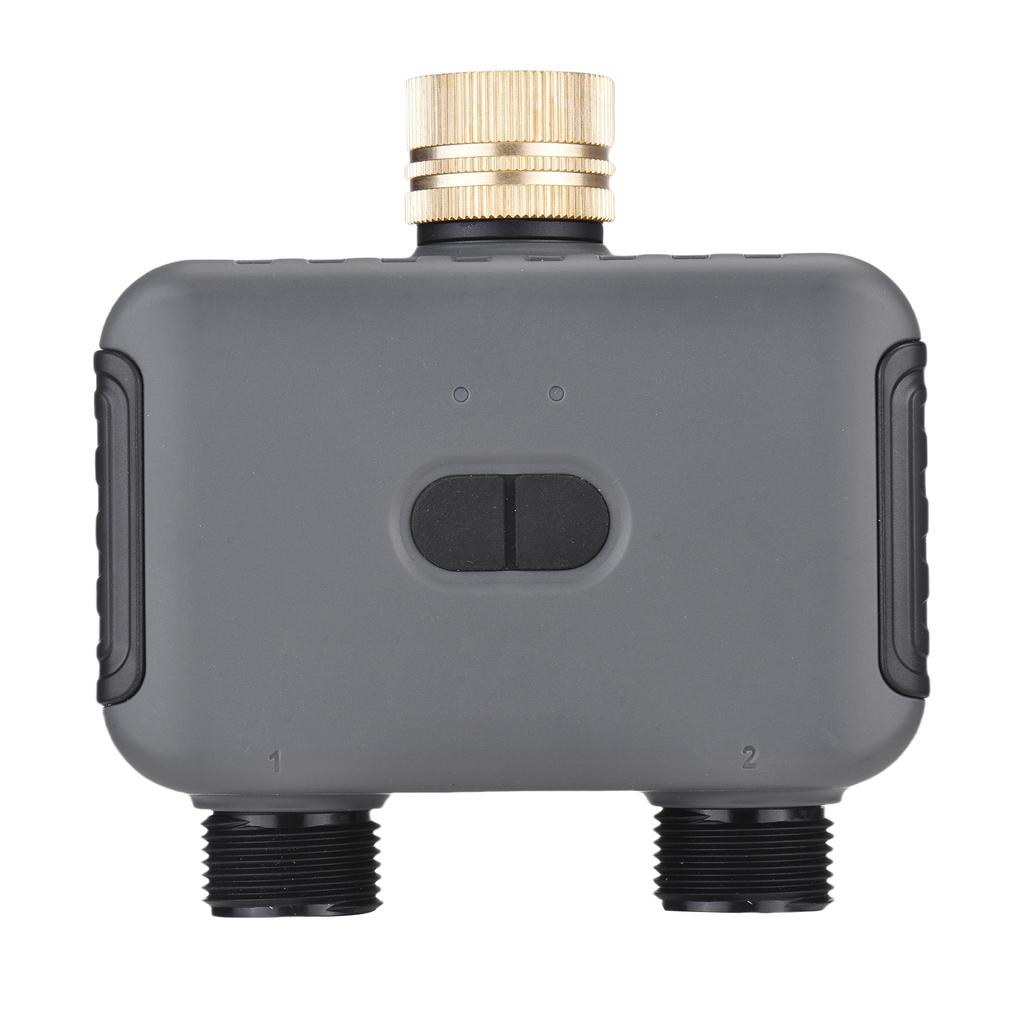 BT Irrigation Timer Double Outlet Water Valve for Garden Lawns and Yard Watering System Control EU