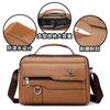High End Men's Business Crossbody Bag Versatile Large Capacity Portable Shoulder Commuting Computer Postal