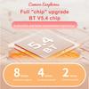 Wireless Earbuds with LED Lights CameraShaped BT Headphones with HiFi Sound Multifunction