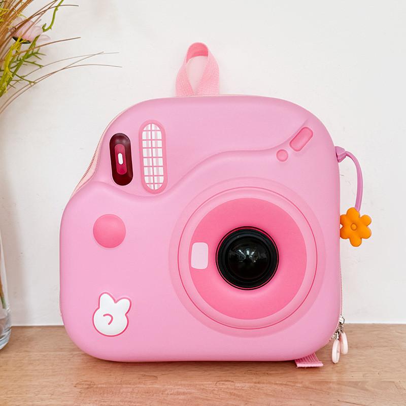 Camera Backpack For Kids Eva Waterproof Childrens School Bag With Led Flashing Shell For Daily Use