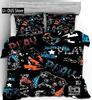 Hot Sale 3D Gamepad Bedding Set Custom Kids Boys Gamer Teens Video Game Duvet Cover for Youth Modern Game Controller Bedspread