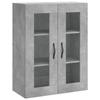 VidaXL Armoire murale gris béton 69,5x34x90 cm bois d'ingénierie 834990