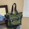 Women's Large Capacity Single-shoulder Crossbody Bag with Stylish Zipper Handbag Tote Bag
