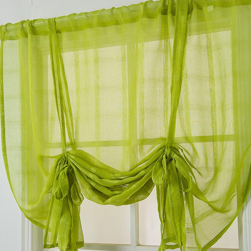 

Римская штора на подъемном механизме Римская штора Скандинавский стиль Готовая штора 80*140 зелёный