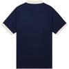 adidas Originals Striped Logo Raglan Short Sleeve T-Shirt Unisex Tops Blue KB5461