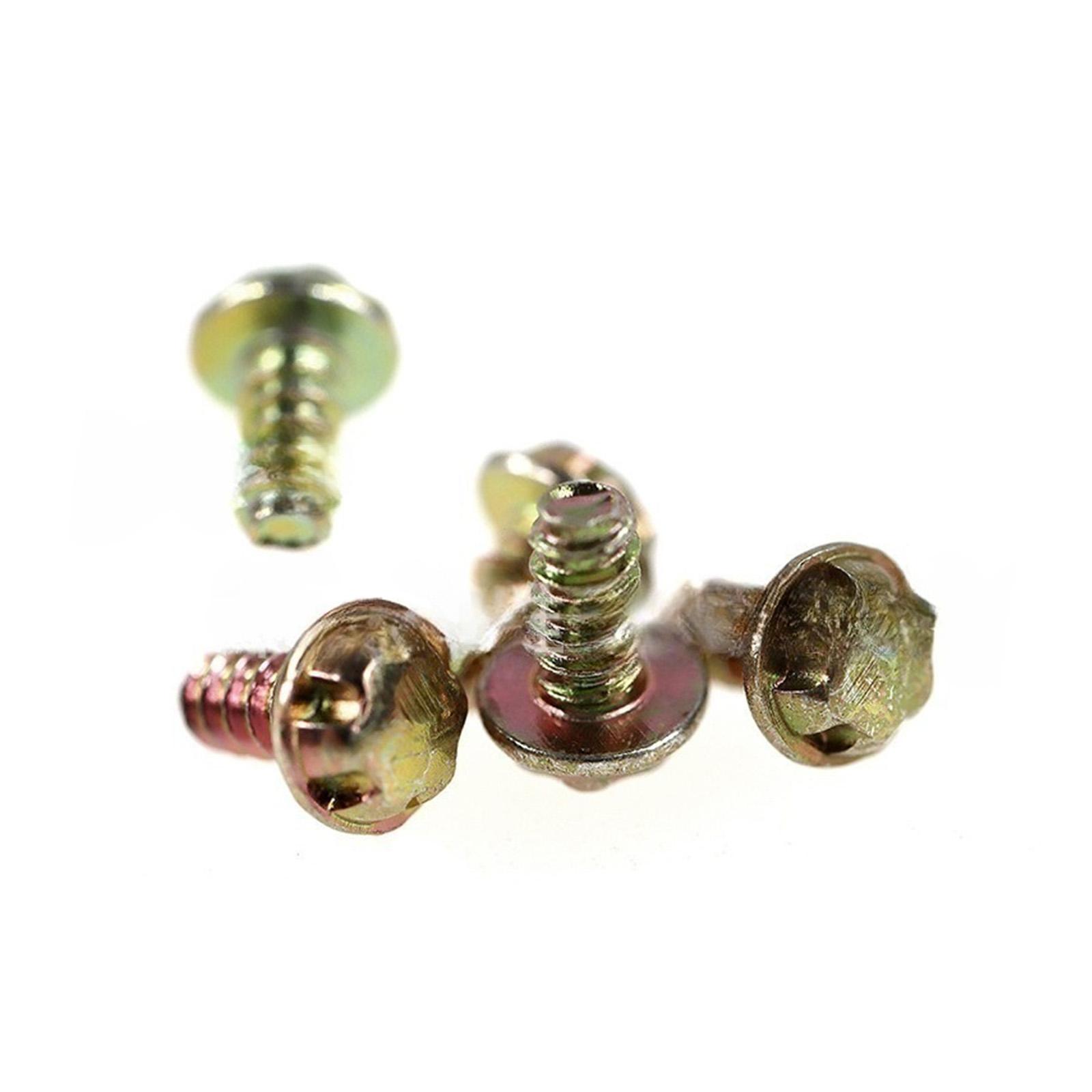 

5pcs/set 3.8mm Screws Sturdy & Dependable Metal Screws Firmly Attached Screws User friendly Screws for GBC Cartridges