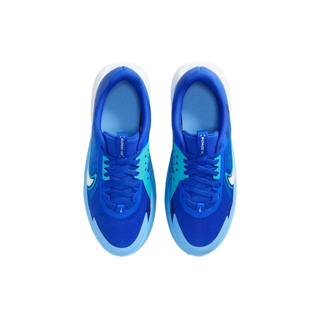 Nike Sonic Fly GS Modré Tónování Dětské Tenisky Dusty-Cactus Hyper-Royal Bílá FZ0017-400