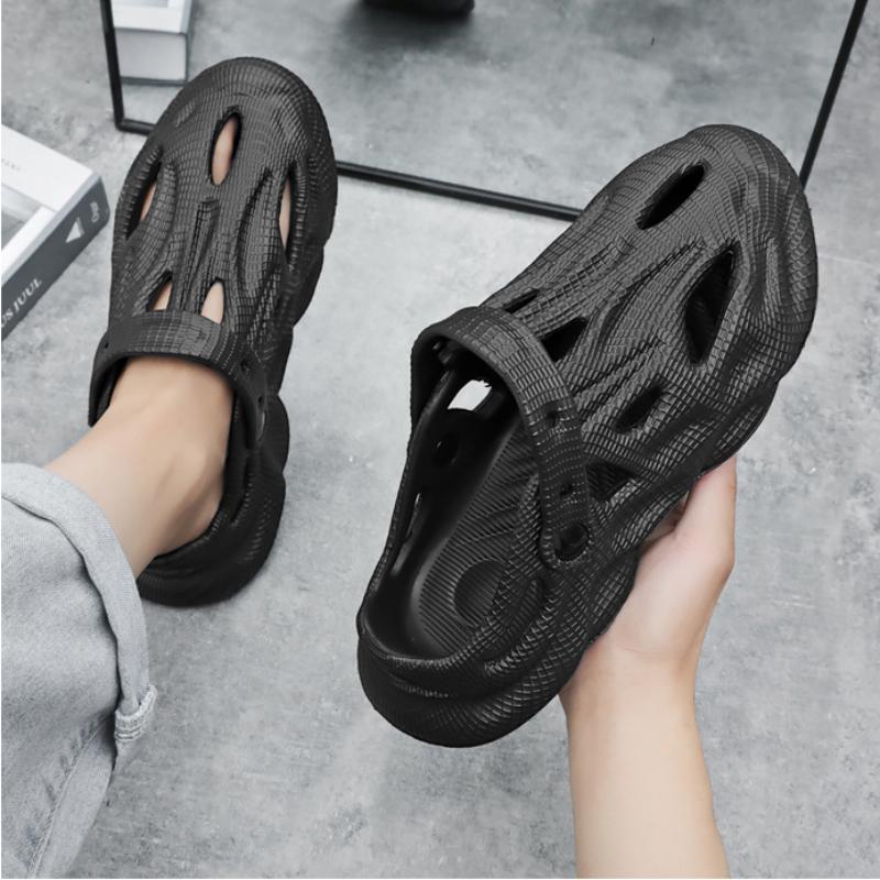 Scarpe Unisex Traspiranti con Fori Cavi Ciabatte EVA Moda Casa Scarpe da Uomo e da Donna Pantofole da Spiaggia Outdoor Sandali Antiscivolo