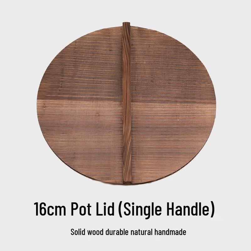 Solid Fir Wood Pot Lid