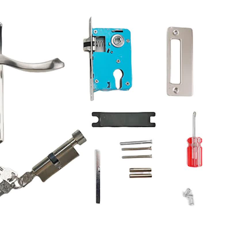 Jucheng Adjustable Stainless Steel Door Lock Set