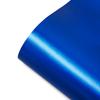 Film Vinilico Blu Scuro Ghiaccio Satinato Opaco Metallizzato Senza Bolle Decalcomania Auto Film per Wrapping Adesivo PET Accessori Auto Esterno Interno