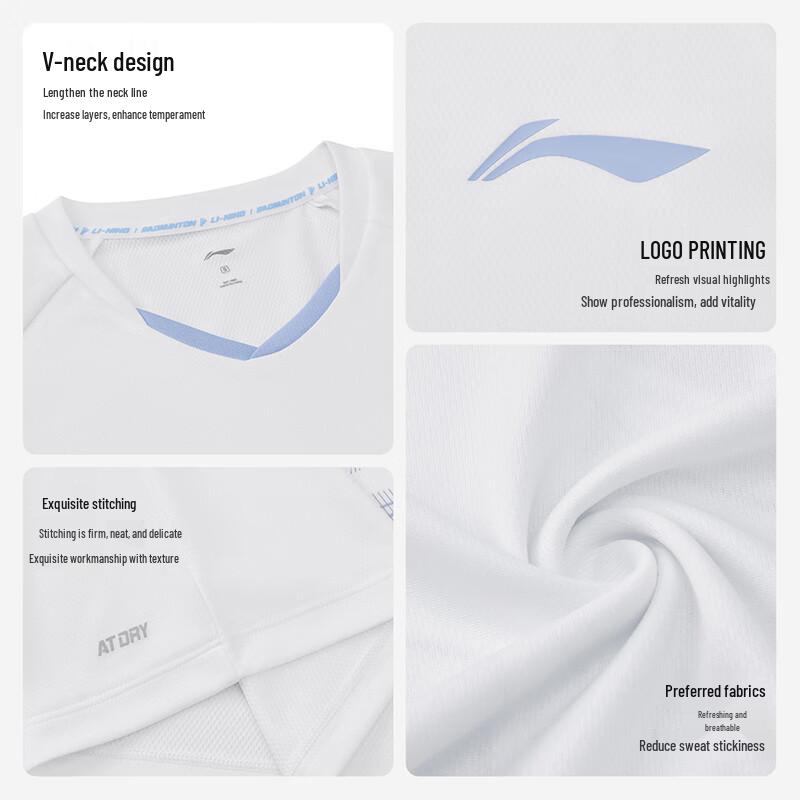 Li-Ning Unisex Badminton Competition Team Uniform Set