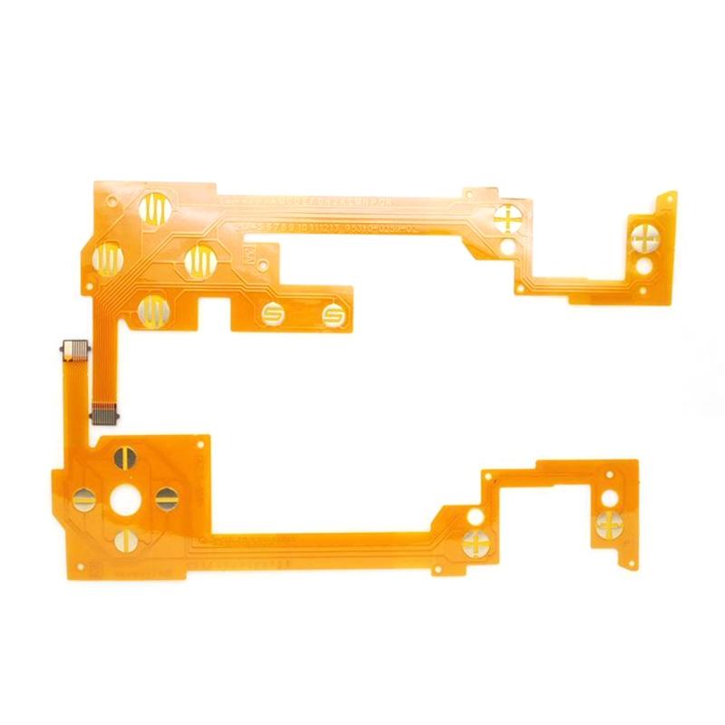 Left Right Button Conductive Film Ribbon Cable Replacement Accessories for U PAD Gamepad Controller Repairing Flex Cable