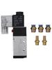 DC 12V Valve Pneumatic Valve Solenoid Valve Effective Cross-Sectional Area 16mm²