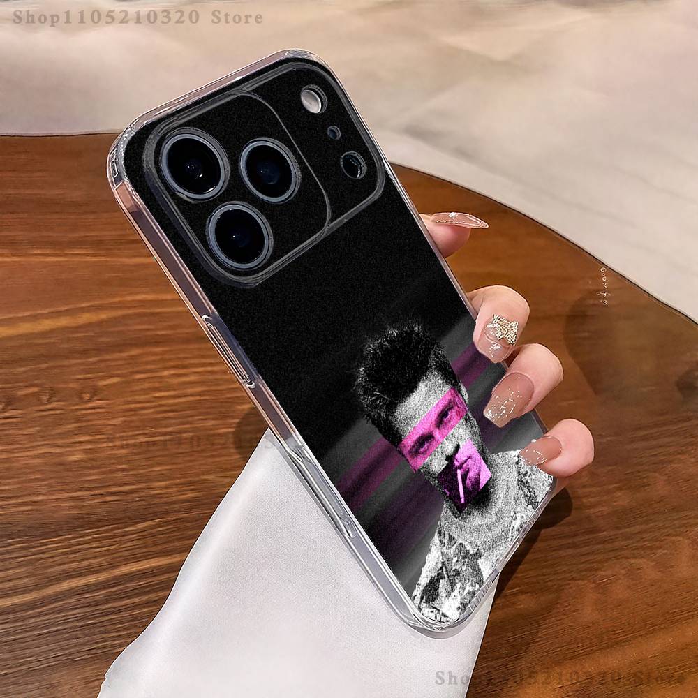 F-Fights C-Club Film Phone Case For iPhone 17,16,15,14,13,12,11 Pro,Max,Plus,XR,Mini,E Clear Full-coverage Soft Cover