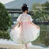 ASK JUNIOR Girls' New Chinese Style Hanfu Dress