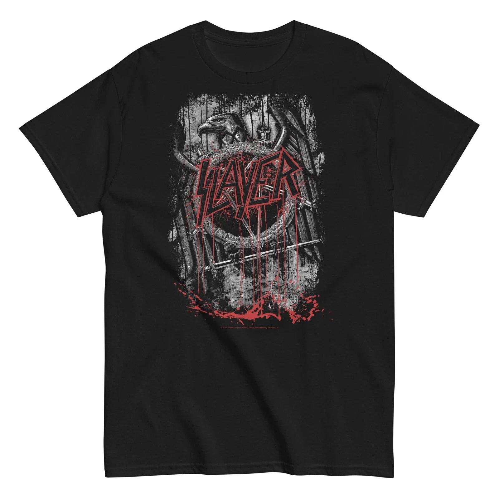 Slayer - Eagle Logo T Shirt S