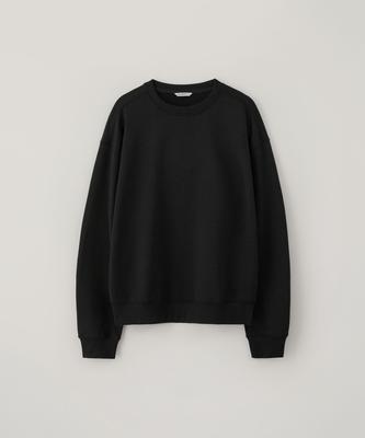 BLANKROOM Layered Sweatshirt_Black