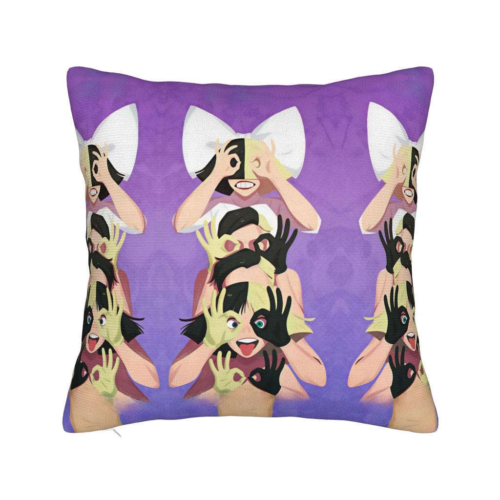 Sia F-Furler Reasonable Ranjha Pillowcases Vintage Pillow Case For Sofa Bedroom Home Decor Graphic Pillow Cover
