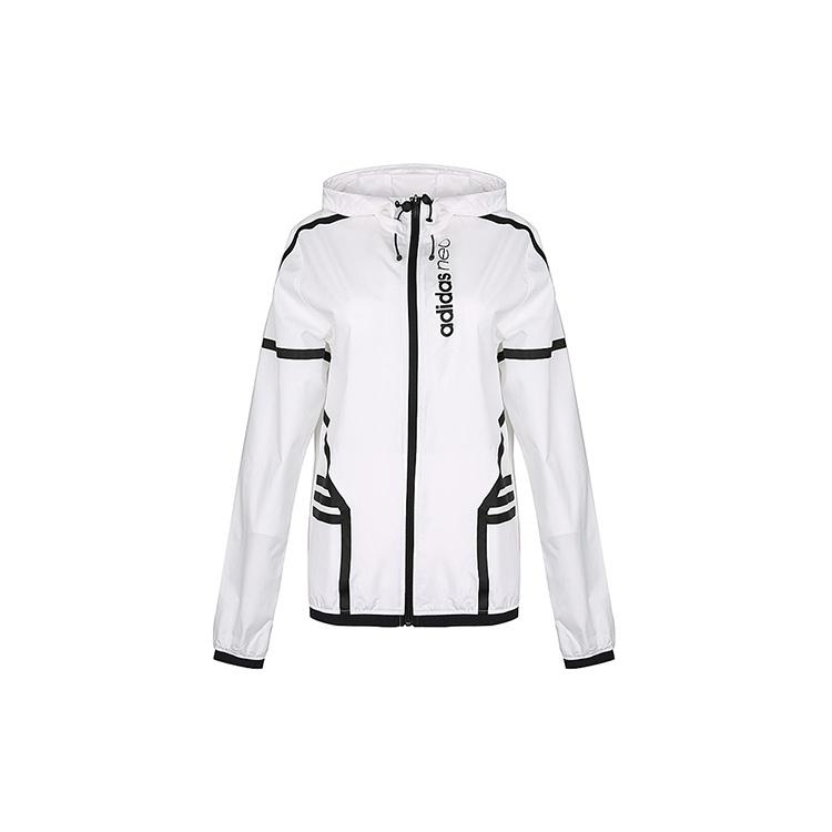 adidas neo Casual Windproof Cozy Jacket White Men s DU8156 L