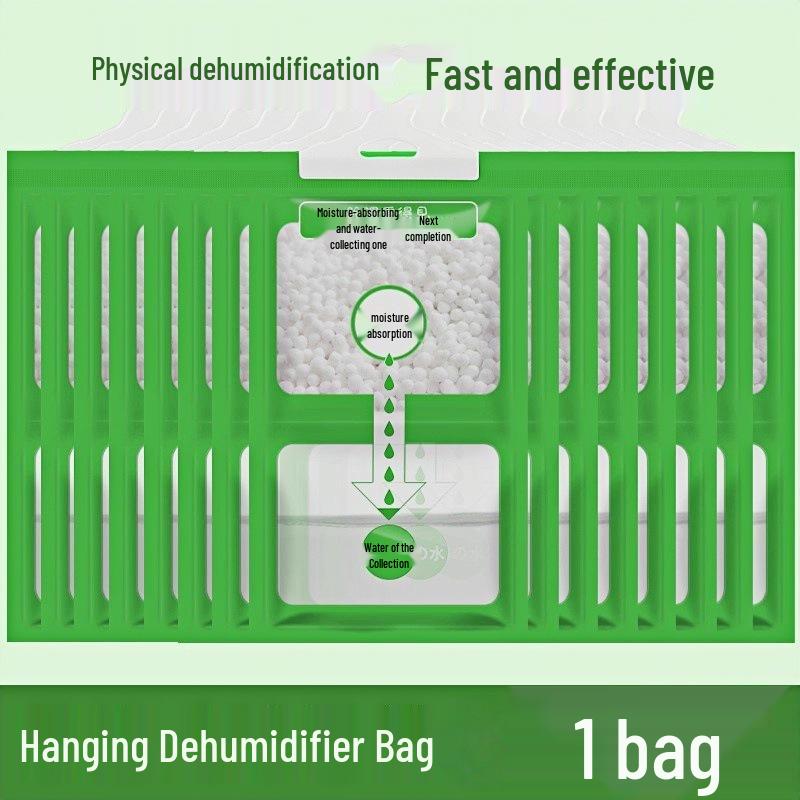 

Мішок для осушення повітря в приміщенні - Вологостійкий, Протицвілевий, Підвісний осушувач для шафи.