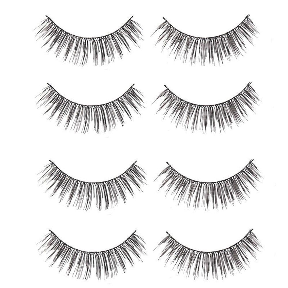 Buy Handmade High Quality 5 Pairs Long Thick Cross False Eyelashes ...