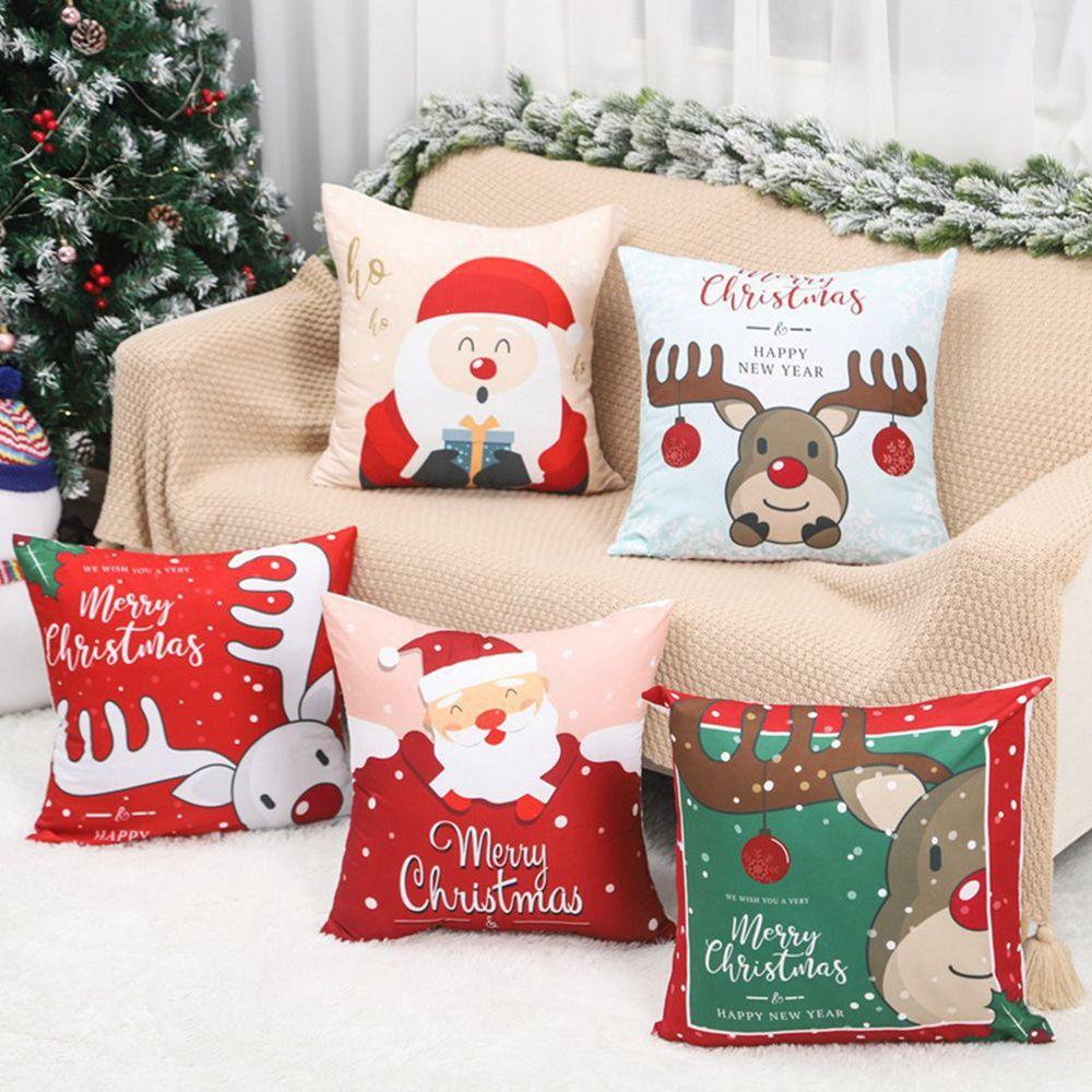Xmas Gifts Cushion Cover Christmas Decorations christmas pillow cases Christmas Ornaments
