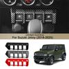 Car Window Control Panel For Suzuki Jimny 2018-2025 Auto Windows Lifter Switch Button Protective Cover Trim Interior Accessories