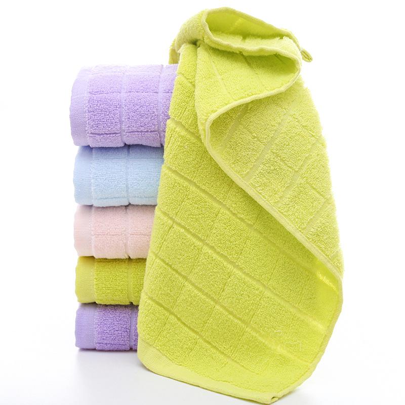 Towel - Pure Cotton Thickened Adult Soft Absorbent All-cotton Face Towel for Household Use