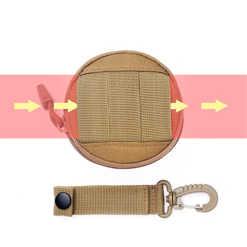 Taktische Molle Schlüssel- & Münztasche - Multifunktionale Tasche für Outdoor-Sport- & Radsport-Enthusiasten