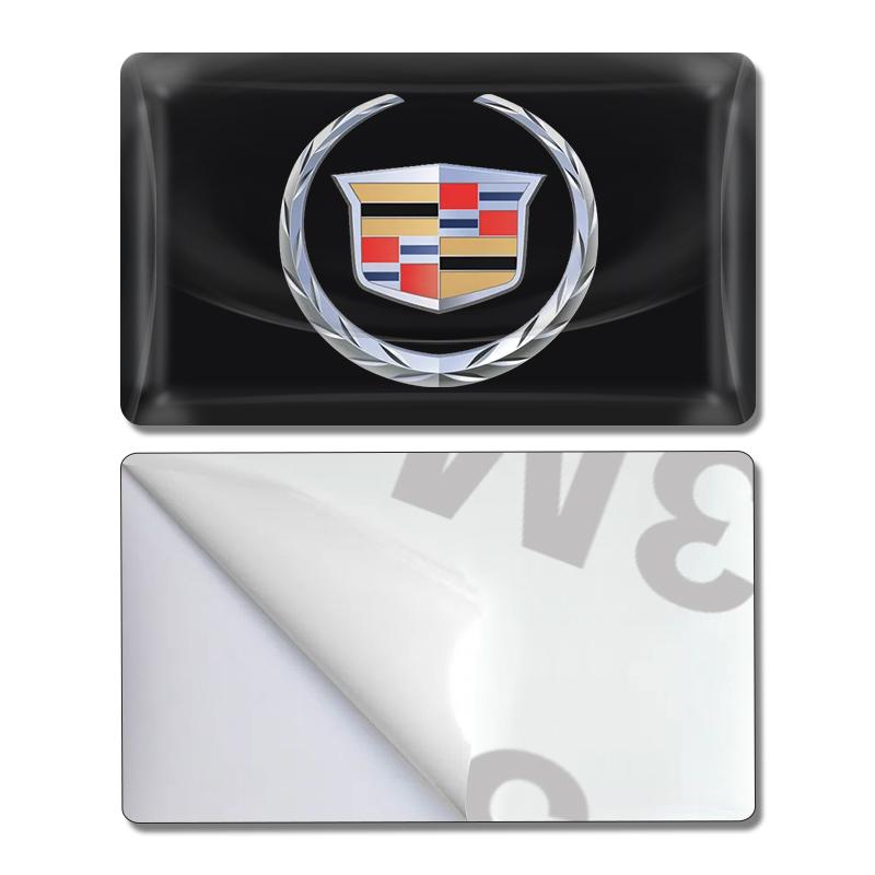 Metal Car Badge Steering Wheel Dashboard Decor Hub Caps Center Sticker For Cadillac XT5 XTS CTS BLS SLS DTS SRX Escalade Tiburon Deville