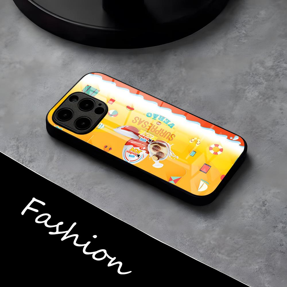 Trolly Egg K-KINDER JOY Surprise Phone Case For IPhone 17 Pro Max 16 15 14 Pro Max 13 11 X Xs Xr 8 7Plus Glass Cover