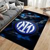 Inter Milan Snake Design Carpet suitable as a non-slip mat for the living room or bedroom sofa