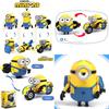 Despicable Me Minions Kevin Stuart Bob Action Figure Deformation Model Toy Car Collect The Entire Line For Maximum Action!