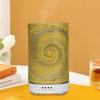New Aroma Diffuser Air Humidifier Ultrasonic Cool Mist Maker Fogger LED Essential Oil Hollow Pattern Lamp Difusor Auto Shut-off