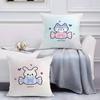 Cute Candy Dressed Up As An Animals Pillow Case Anti-dustmite Pillowcase Invisible zipper silky short plush Sofa cushion cover