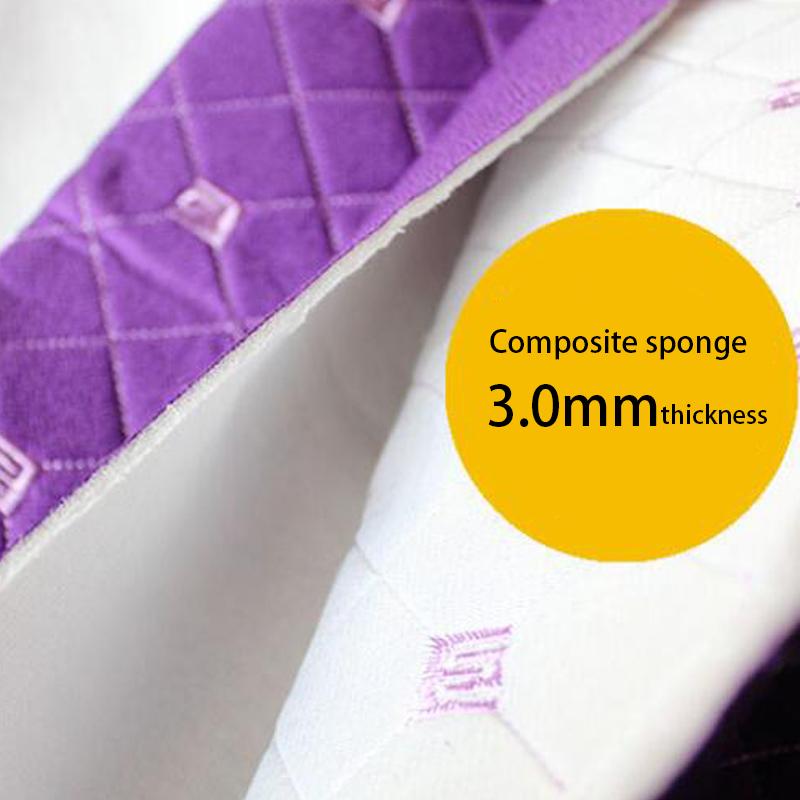 100*148cm Cotton Linen Quilted Fabric Sponge Embroidery Pattern Fabric For Diy Car Interior Seat Cover Upholstery Sofa Material