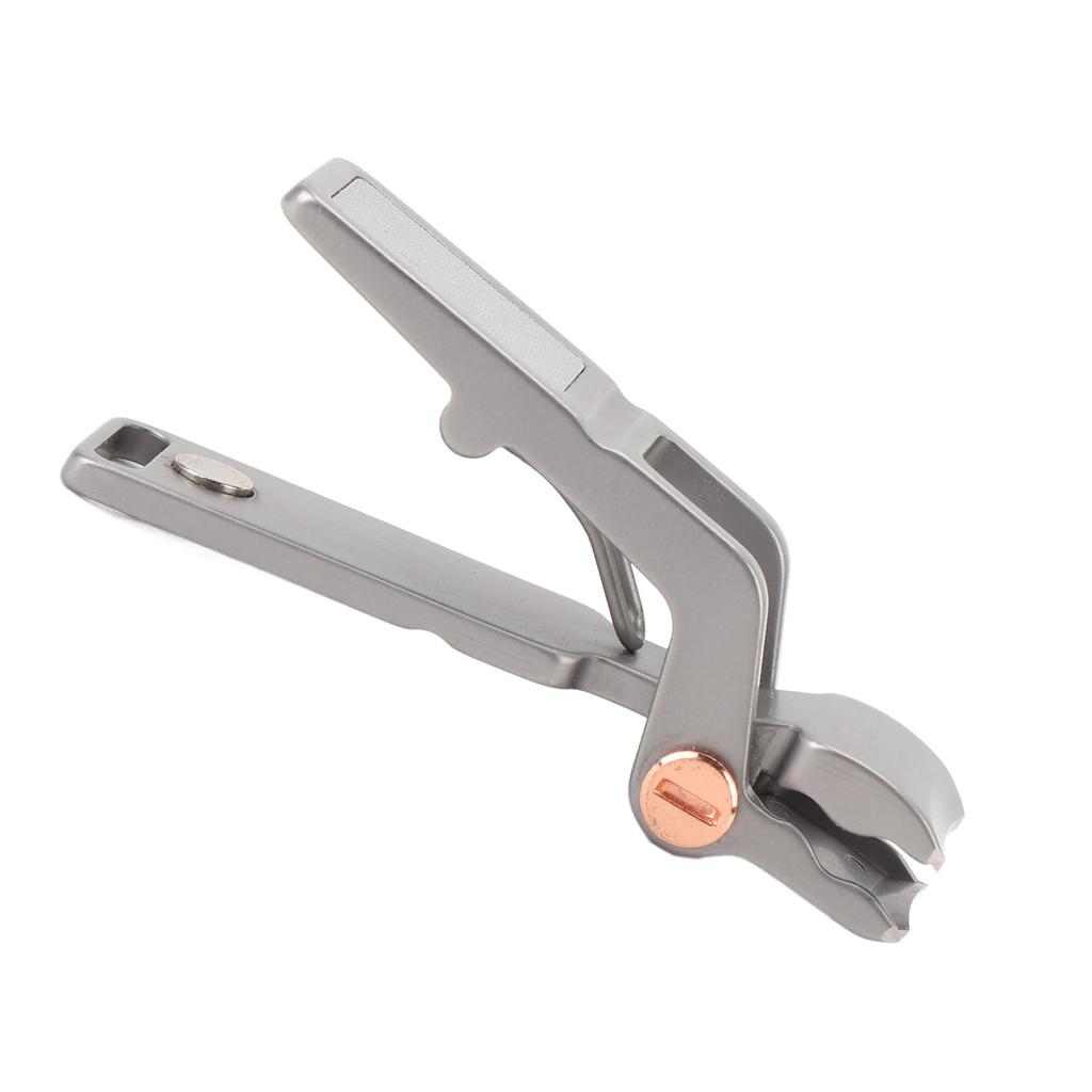 Nail Clipper for Thick Nails Flat Wide Jaw Opening Stainless Steel Fingernail Clipper Cutter