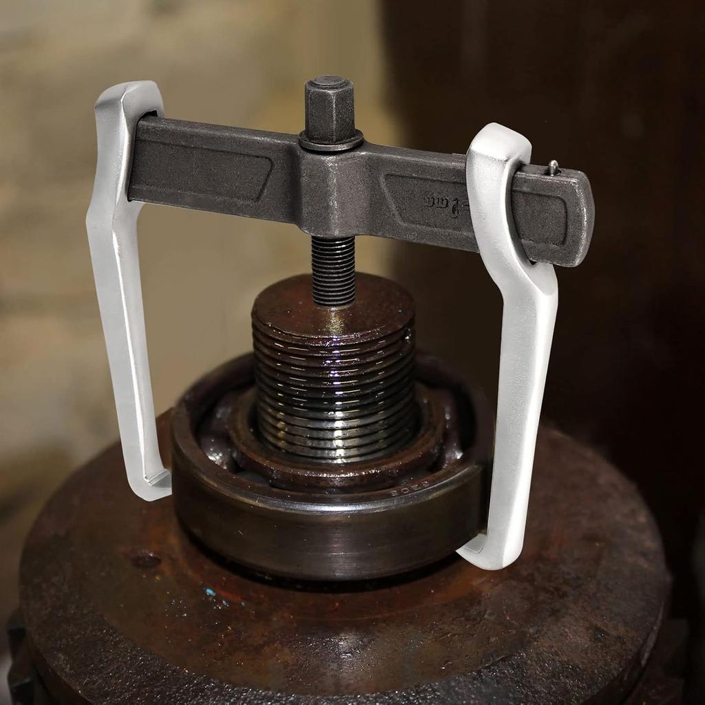 2-Jaw Gear Bearing Puller Removal Tool 4" 6"Industry Gear Adjustable Gear Puller Kit Pulley Remover Straight Type Gear Repair