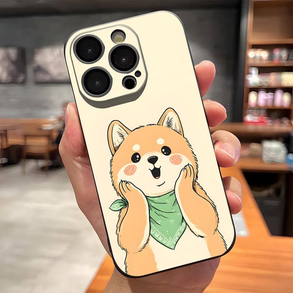 S-Shiba I-Inu Phone Case For IPhone 17 Pro Max 15 Pro 16 14 Plus 12 13 Mini 11 Pro Shockproof Soft Cover