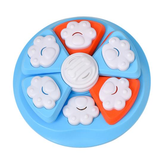 Dog Puzzle Toy Pet Interactive Slow Feeder Training Toy Non-Slip Base Design Cat Food Feeder Pet Supply