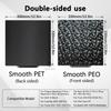 Double Sided H1H Textured PEI 330x330 Sheet Spring Steel 330mm Build Plate Flexible Print Bed  for QIDI X-Max 3