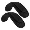 Fiber Shoulder Strap Pads, Comfort Cushion Pad, Seat Belt Pads, Black, 325x60x15mm