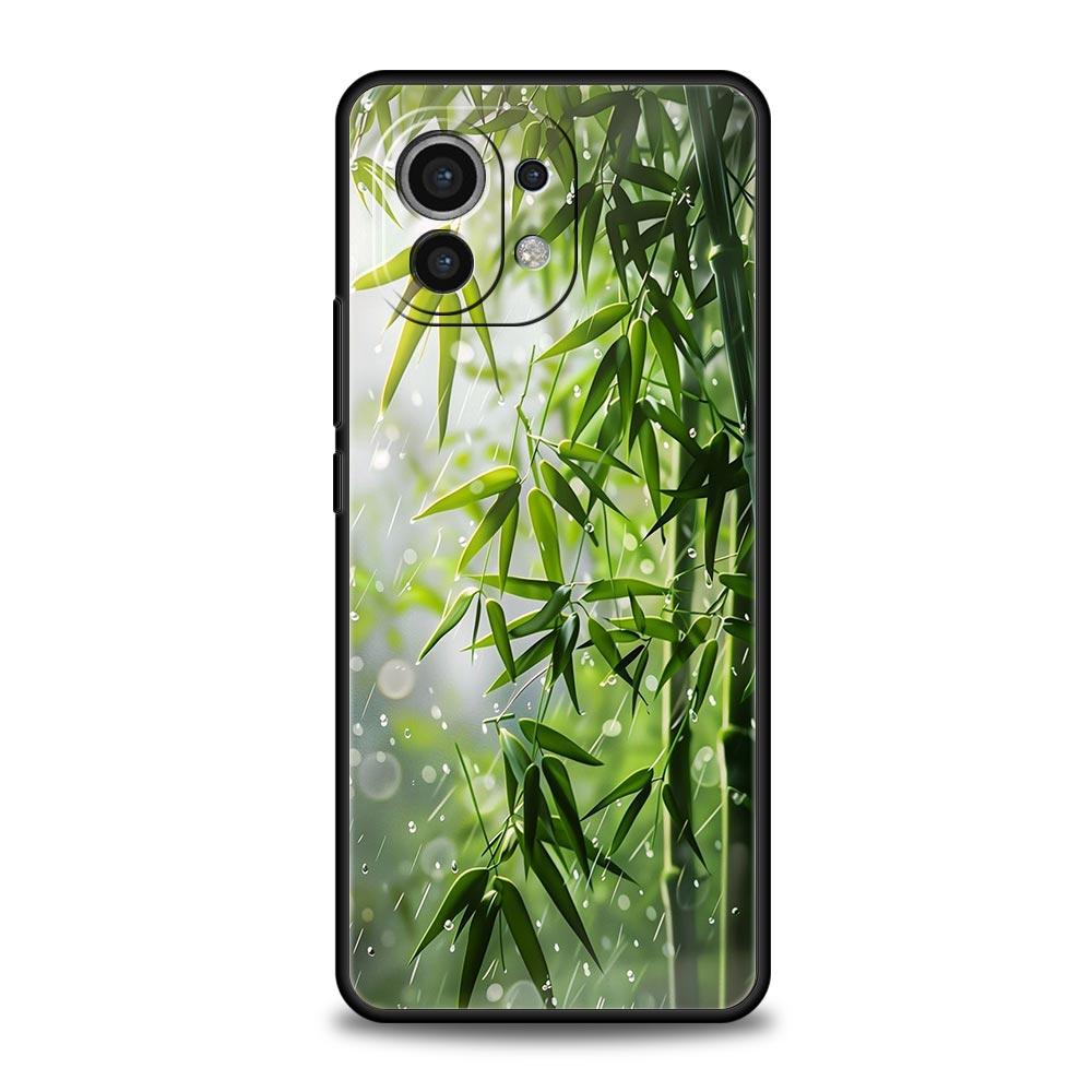 Phone Case For Xiaomi Mi 15 14 14T 13T 12T Pro 12 13 11 Lite 5G 11T X6 X5 Pro Soft TPU Cover Lucky Grass