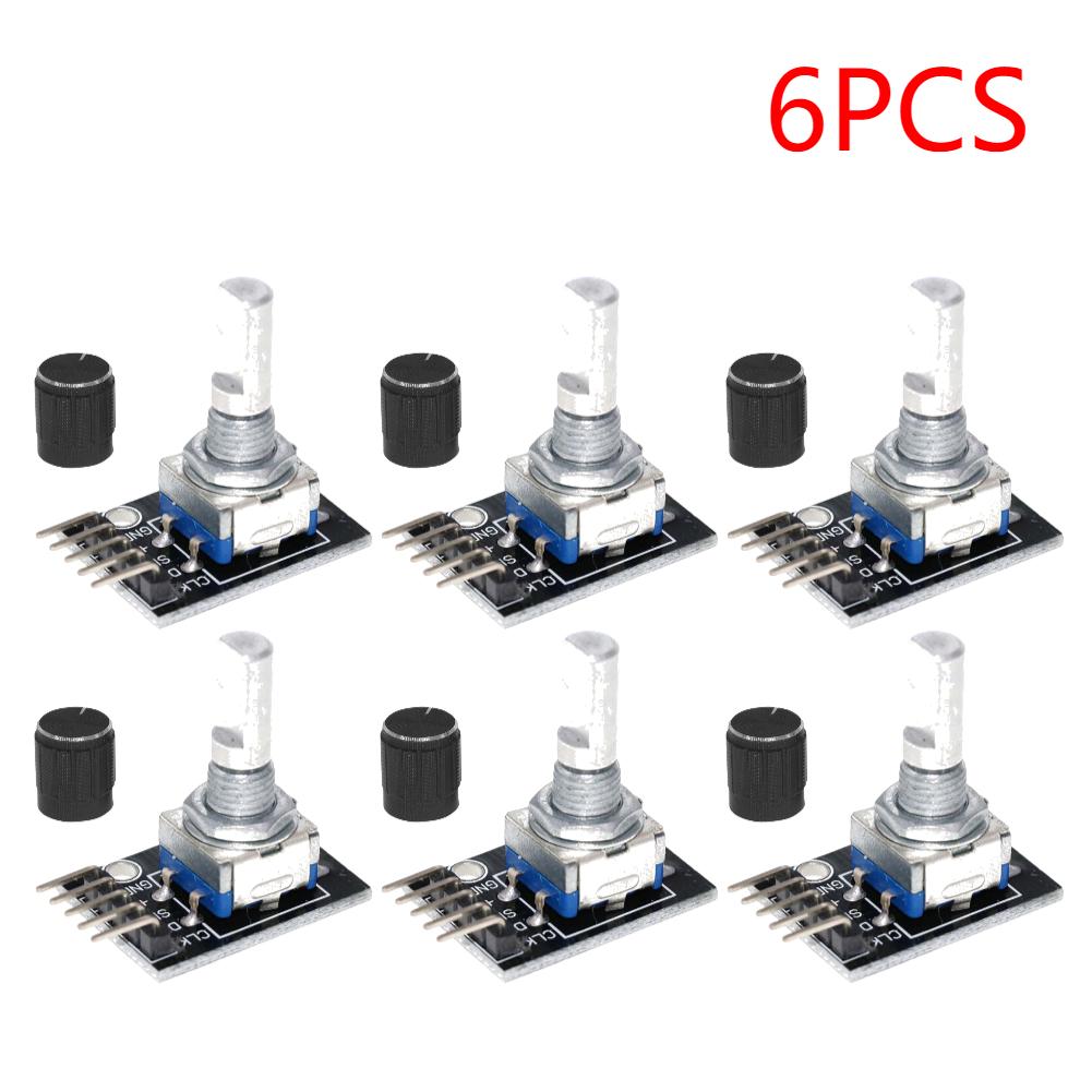 1-10 Stück HW-040 360 Grad Drehgeber-Modul mit Drehknopfkappe 5V Brick Sensor Schalter Entwicklungsplatine Modul für Arduino