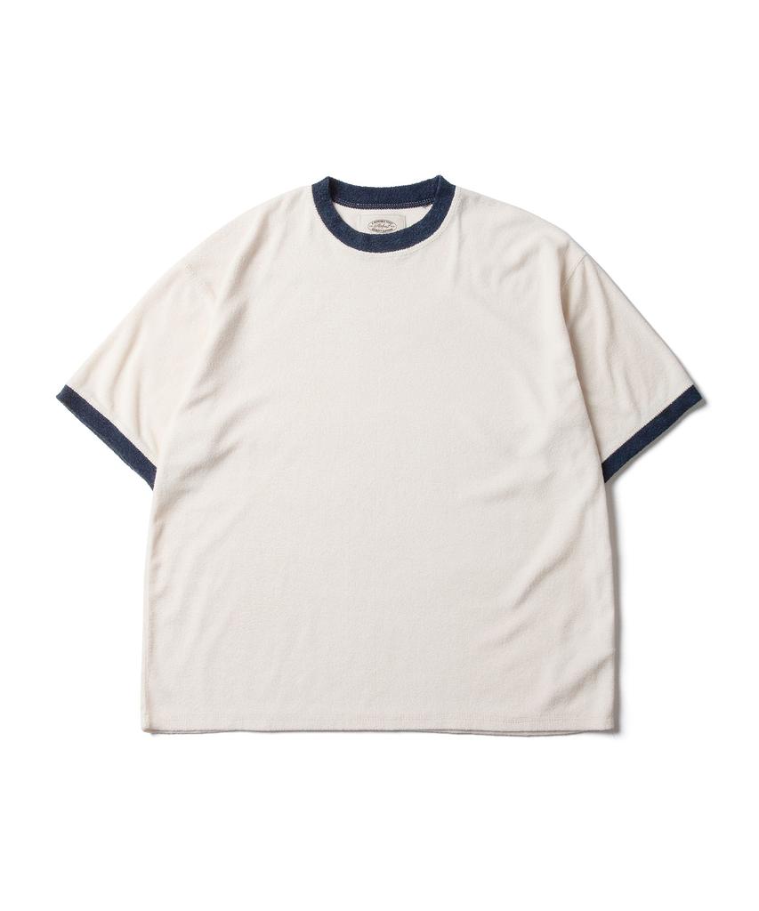 AMFEAST 70 Terry Ringer T-Shirt Navy