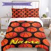 3pcs Custom Name Basketball Bedding Set Duvet Cover Closure Includes 1 Duvet Cover & 2 Pillowcases, Soft and Comfortable for All Seasons.