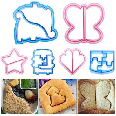 Dolphin Butterfly Star Cake Shape Sandwich Toast DIY Bread Cutter Maker