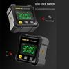 Digital Display Display Angle Gauge Four Sided Tilt Angle Box Angle Gauge  Electronic Level Laser